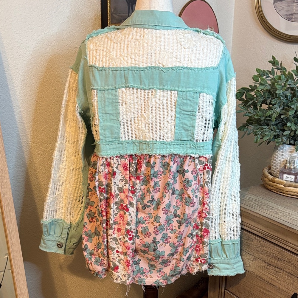 Pol Floral Patchwork Jacket - image 2